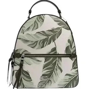 Coach | Bags | Coach Banana Leaves Print Jordyn Backpack  display picture 1